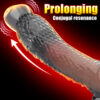 9 Inch Vibrating Black Beauty Enhancer7