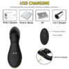 Black Remote-Control Dual-Stimulation Thrusting Vibrator(3) Black Remote-Control Dual-Stimulation Thrusting Vibrator(3)