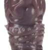 OUCH! HELLSPAWN SILICONE DILDO RED BLACK(2)