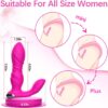 Pink App-Controlled Dual-Stimulation Thrusting Vibrator