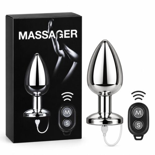 Remote Control Vibrating Anal Plug