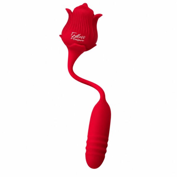Rose Bloom 2-in-1 Suction and Thrusting Vibrator