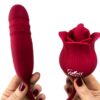 Rose Bloom 2-in-1 Suction and Thrusting Vibrator(2)