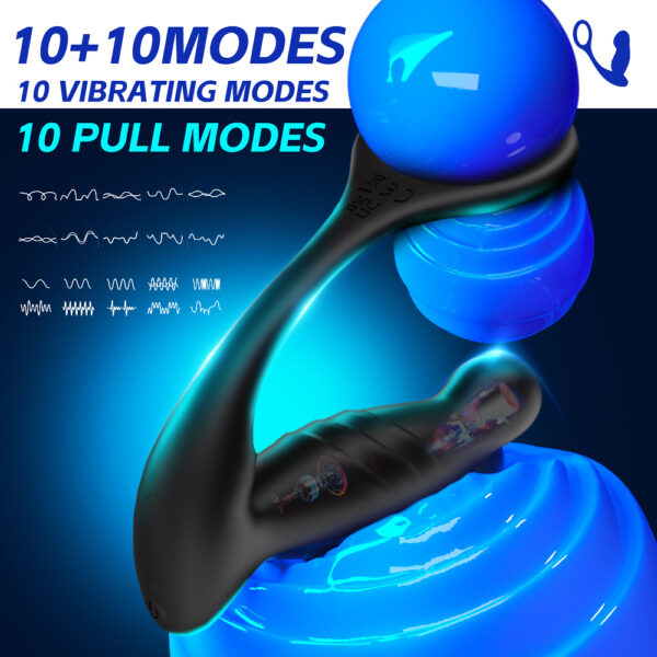 Trigger-Action Wearable Prostate Massager (2)X2