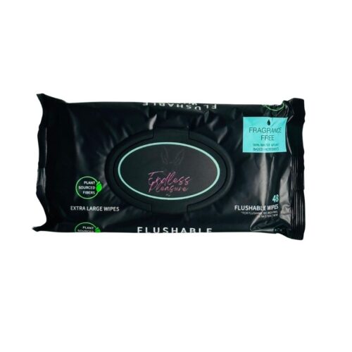 Flushable 48 Flushable Toy Wipes