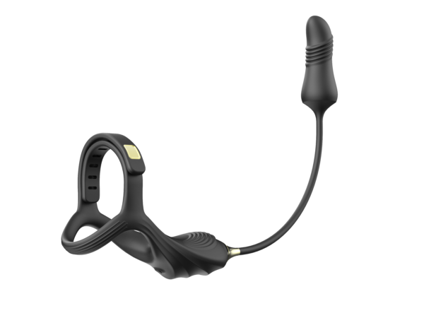 Thrusting Remote Prostate Ring (13) Dual Prostate Massager and Cock Ring